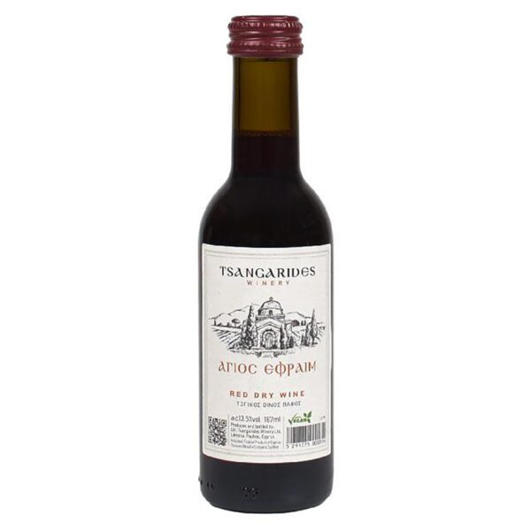 Red Dry Wine Tsangarides Agios Efreem